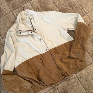 Sweet Wanderer color block windbreaker